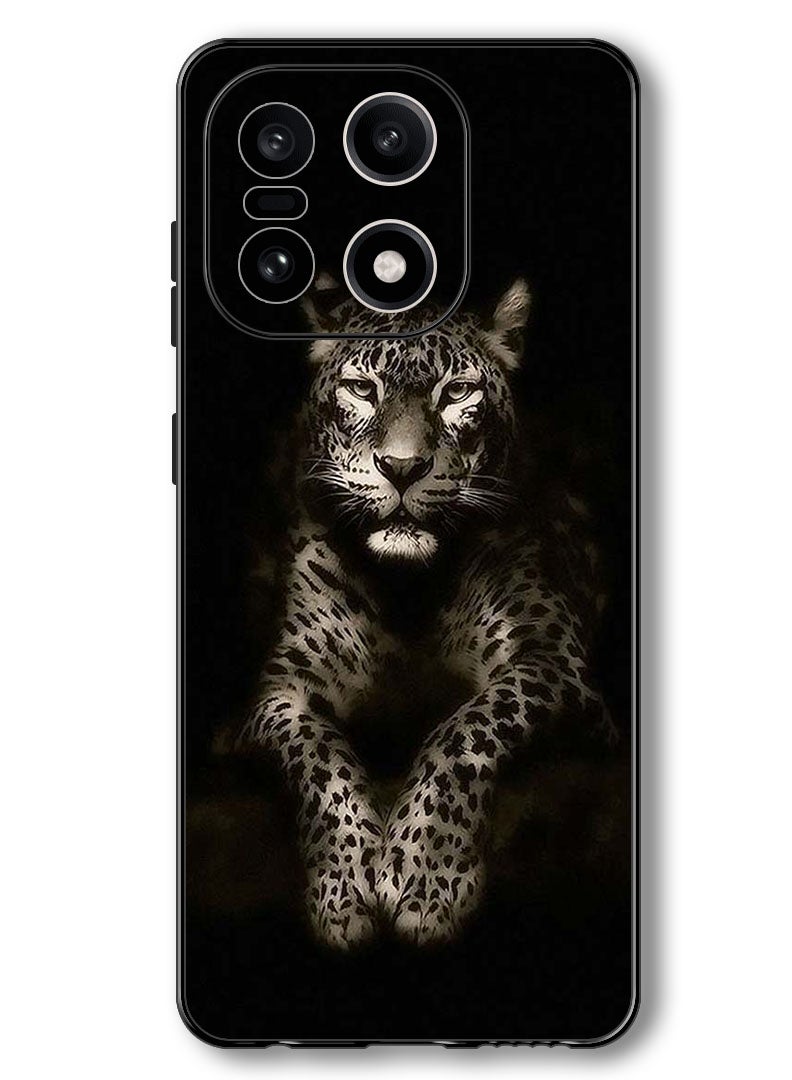 Theodor Case Compatible with OnePlus 15 6.78 Inch Protection Shockproof Bumper Cover Leopard - Image 1